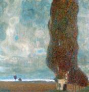 Картина Большой тополь, Густав Климт 
